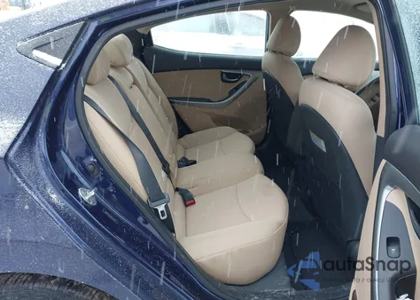 2013 Hyundai Elantra Gls/Limited z USA, uszkodzony, nr VIN 5NPDH4AE2DH155492